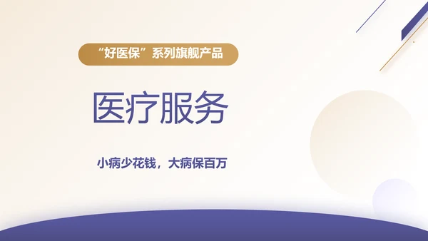 安诊无忧百万医疗险保险行业产品介绍工作总结计划动态PPT模板