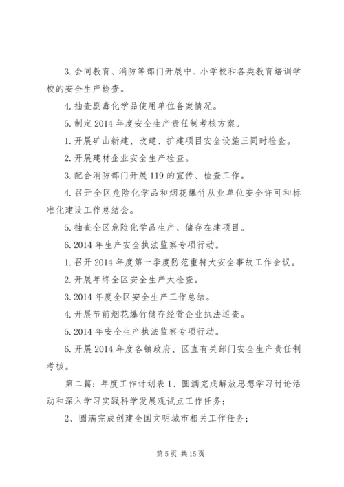 月度工作计划表(精选多篇).docx