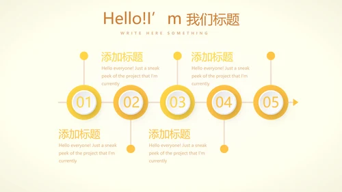手绘向日葵心理健康教育心得体会动态PPT模板