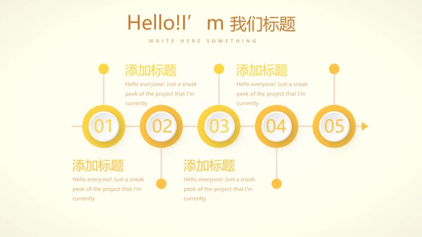 手绘向日葵心理健康教育心得体会动态PPT模板