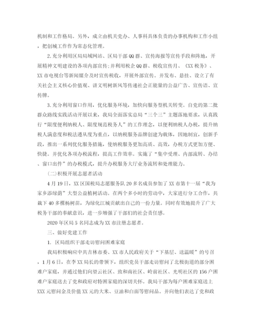 精编之国税系统党员民主评议个人总结范文.docx