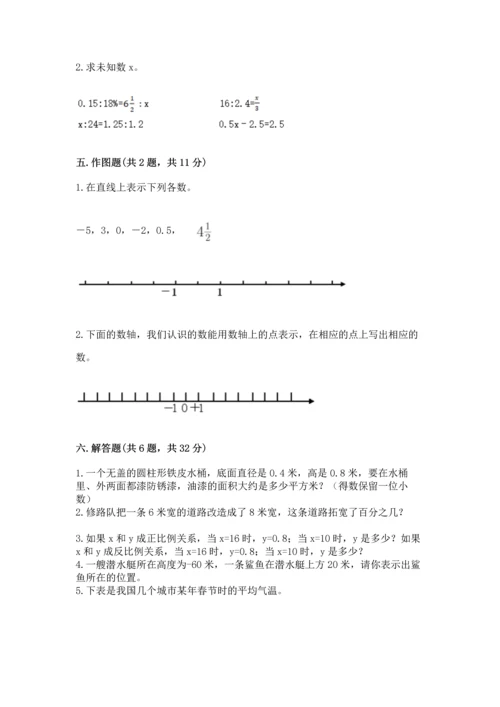 最新人教版六年级下册数学期末测试卷【典型题】.docx