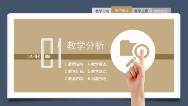 简约信息化教学设计通用PPT模板