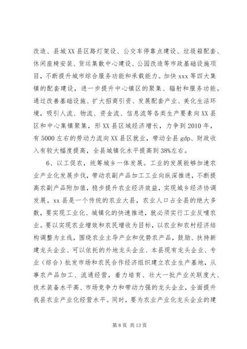 城镇化建设的初步调研报告.docx