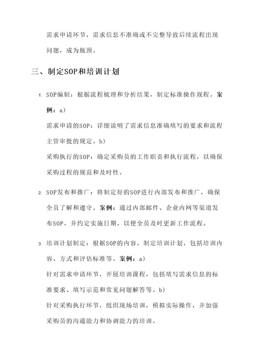 企业sop开展方案