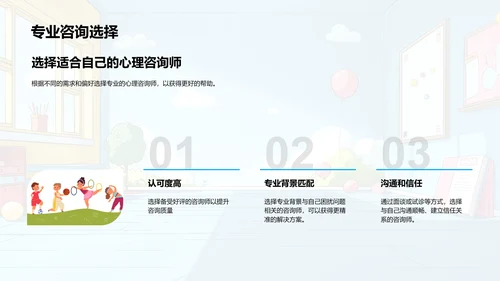 心理健康学习报告PPT模板