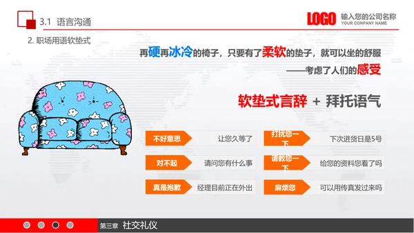 实用员工入职商务礼议培训PPT