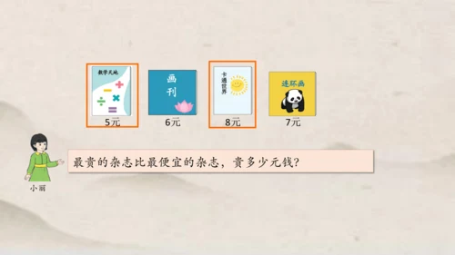 人教版一年级下册数学解决与人民币有关的实际问题1 课件(共35张PPT)