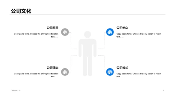 蓝色公司互联网项目招商融资PPT案例