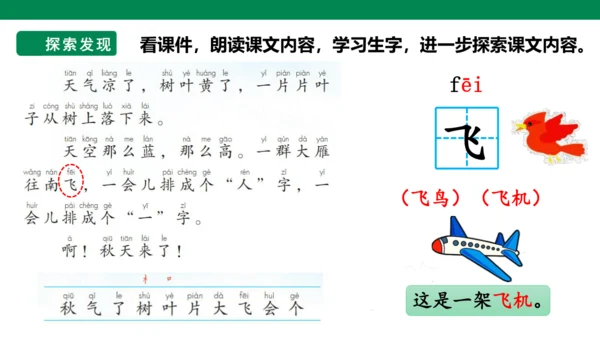 部编1A 第4单元 第4课 秋天（2）课件