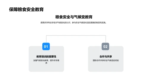 农业视角下的气候变化