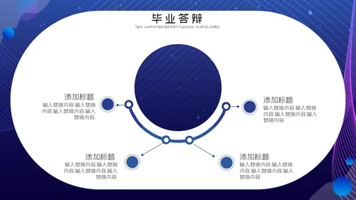 科技感网页风格时尚动感通用PPT模板