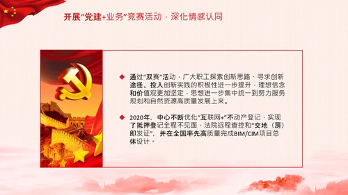 破解两张皮全力促进党建和业务的深度融合PPT