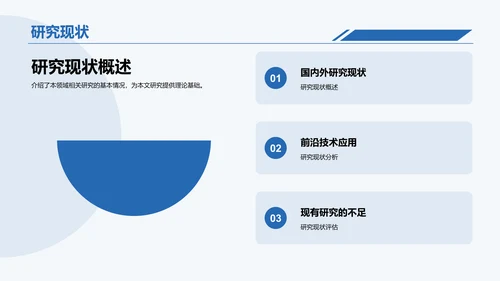 蓝色简约现代扬州大学毕业答辩PPT模板