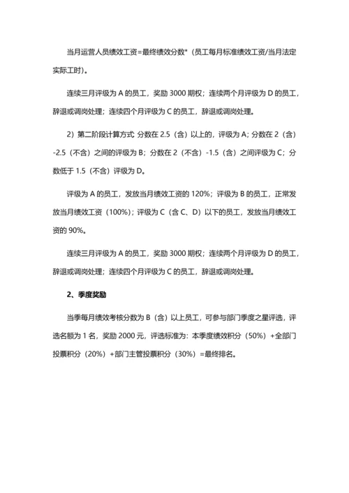 运营中心绩效考核方案.docx