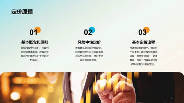 黑色商务金融衍生品定价毕业答辩PPT模板