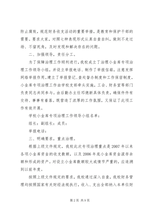 学校小金库自查报告范文 (2).docx