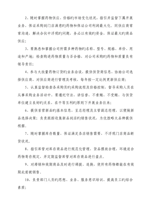 医药保健有限公司管理新版制度.docx