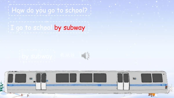 Unit 2 Ways to go to school 单元复习  课件(共40张PPT)