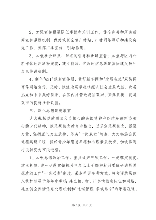 某镇贯彻落实区委党务工作情况汇报 (2).docx