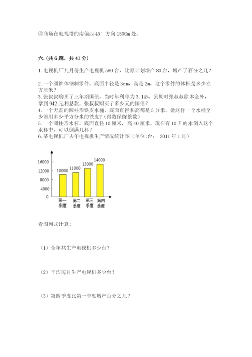 冀教版小升初数学模拟试题带答案（预热题）.docx