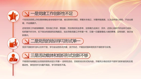 党支部党员风采展示工作总结汇报动态PPT模板