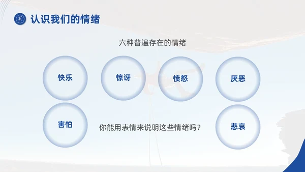 蓝色商务简约实拍风励志让心态更强大自我情绪管理培训课件PPT