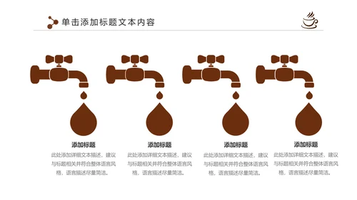 下午茶西餐厅休闲咖啡厅PPT模板