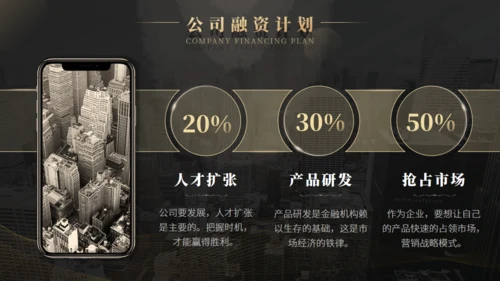 商业项目计划书云雾城市通用PPT模板