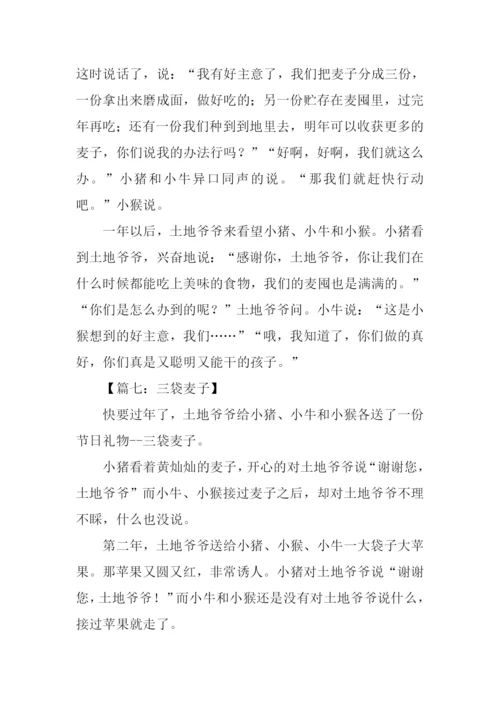 三袋麦子的作文.docx