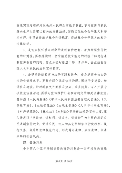 六五普法法制宣传教育资料 (4).docx