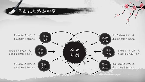 忆江南中国风水墨传统文化PPT模板