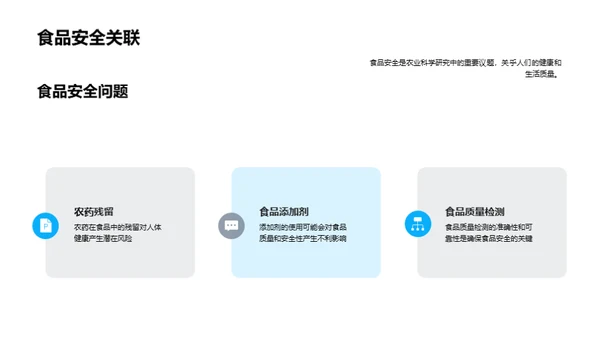 农业科学新视角