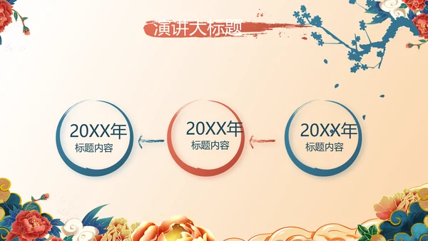 中国风年货节促销营销策划方案PPT模板