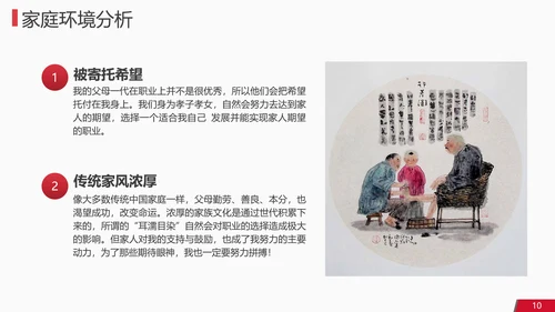沙漠独行人生规划PPT模板