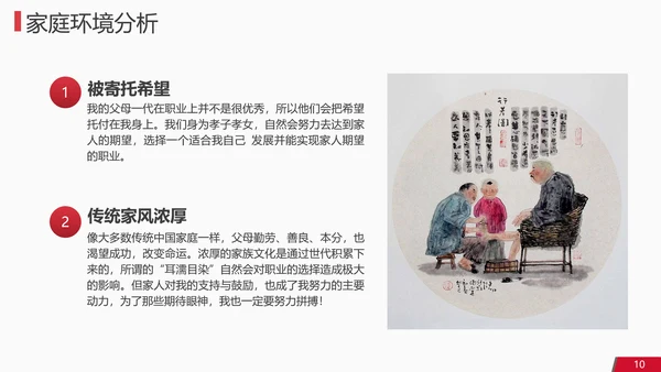 沙漠独行人生规划PPT模板