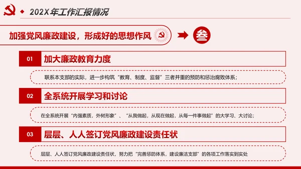 2020基层党支部党建工作汇报述职述廉报告PPT