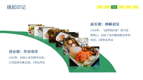 绿色清新风格企业介绍通用PPT模板