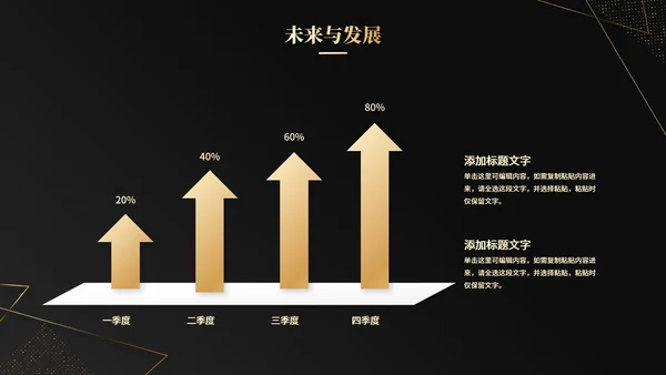 大气黑金企业宣传公司介绍PPT模板