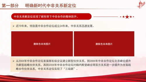 谱写新时代全天候中非命运共同体新篇章党课PPT课件