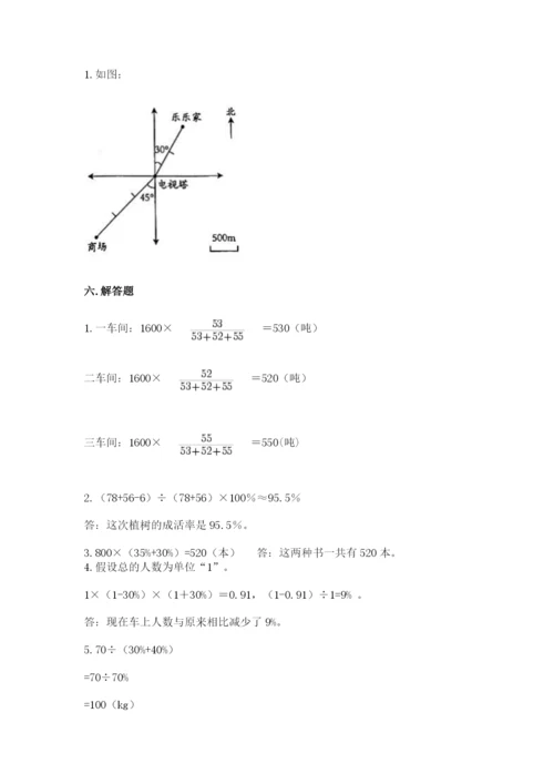 甘肃省小升初数学期末测试卷（夺冠）.docx