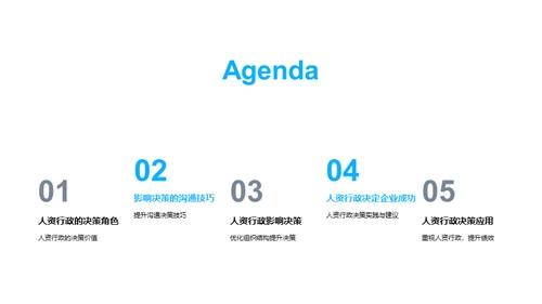 人资行政与决策优化