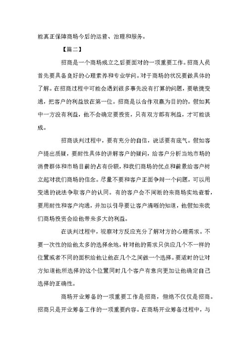 招商个人年终总结范例