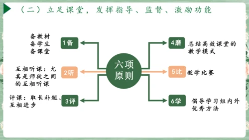 小学六年级下册道德与法治科组建设工作汇报 课件