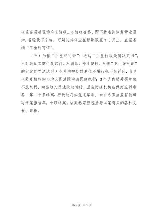 公共场所卫生监督工作程序 (2).docx