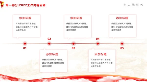 不忘初心砥砺前行党委工作汇报通用PPT模板