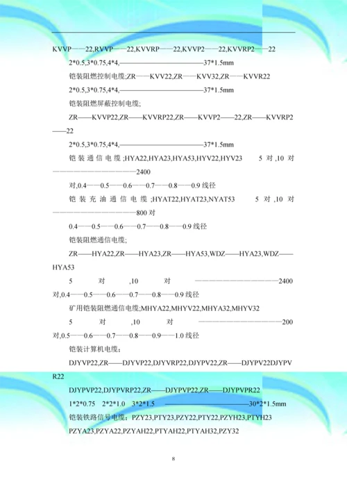 电气图纸中敷设方式符号表示大全.docx