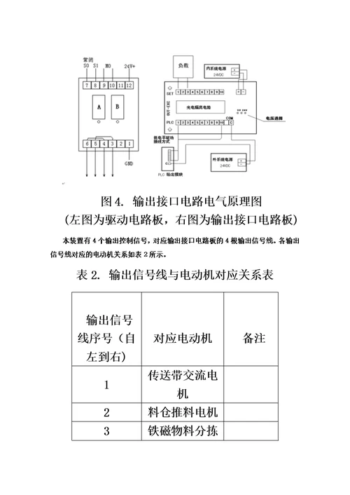 材料分拣PLC课程设计