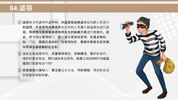 小区物业安保应知应会PPT模板