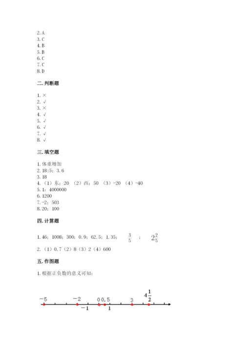 北京版六年级下册期末真题卷带答案（名师推荐）.docx